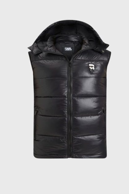 Karl Lagerfeld Sleeveless Hooded Jacket Regular Fit 505023544590