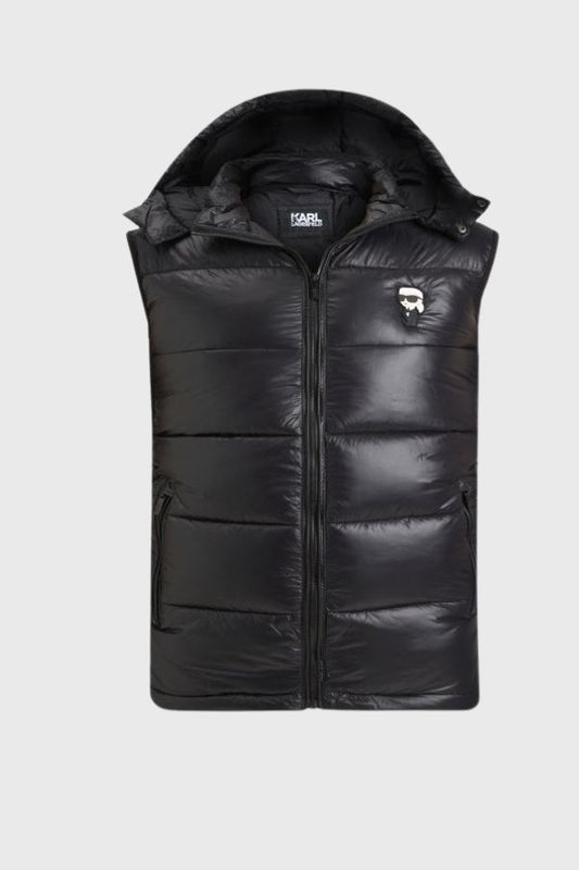 Karl Lagerfeld Sleeveless Hooded Jacket Regular Fit 505023544590