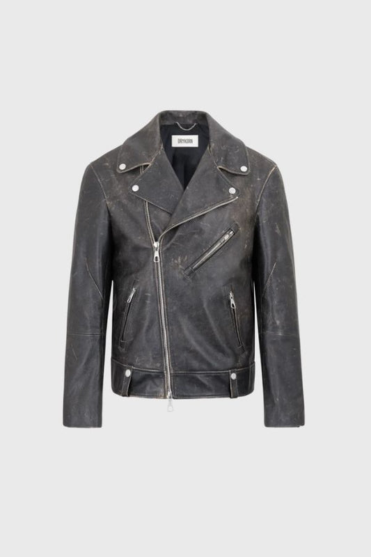 Drykorn Biker Leather Jacket Plazo-180071