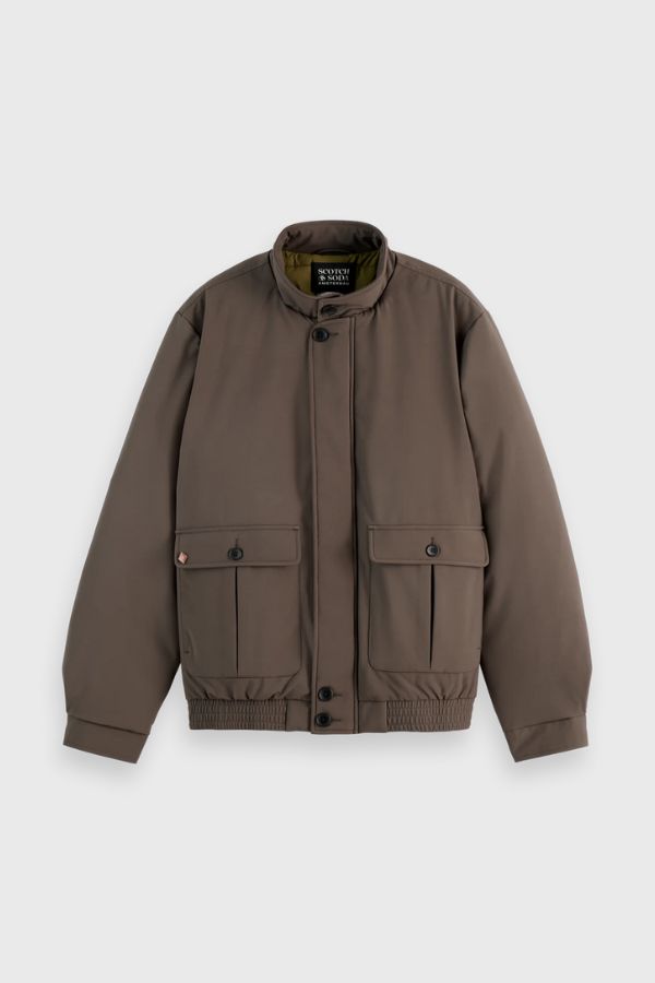 Scotch & Soda Stretch Harrington Softshell Μπουφάν 178600