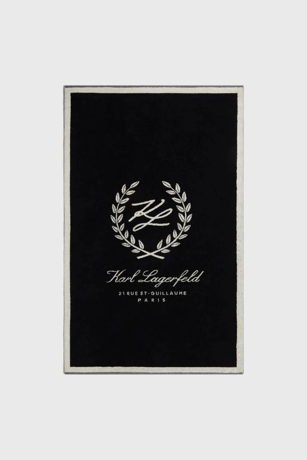Karl Lagerfeld K/Hotel Karl Crest Beachtowel B1W46088