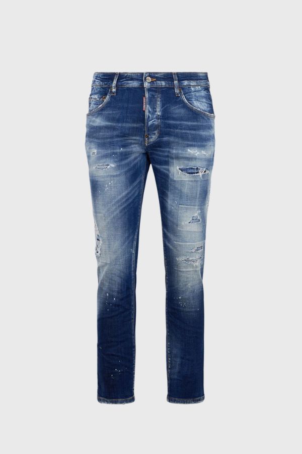 Dsquared2 Medium Wash Skater Jeans S71LB1754D30010