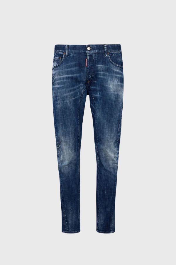 Dsquared2 Dark Milky Way New Biker Jeans S74LB1950D30010