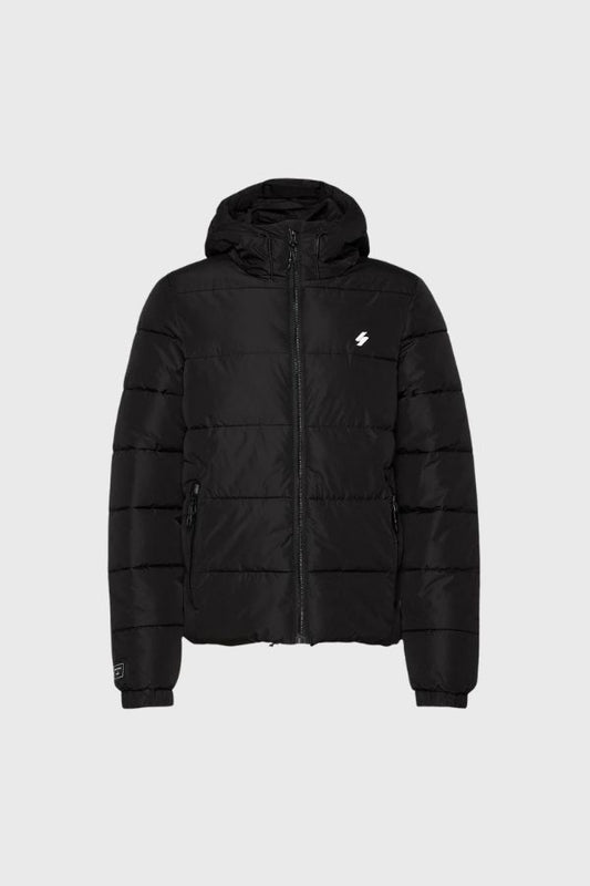 Superdry Hooded Sports Puffer Μπουφάν M5011827A