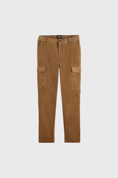 Scotch & Soda Corduroy Cargo Παντελόνι 169531