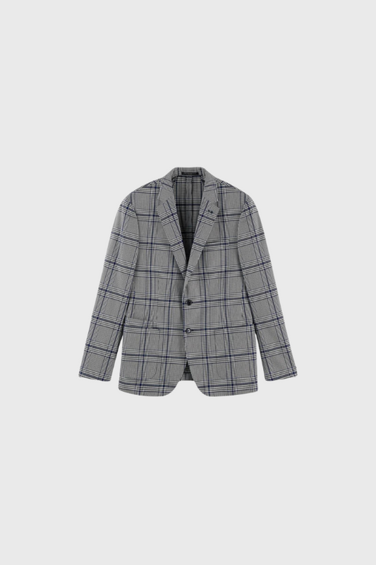 Scotch-Soda Single-breasted structured blazer 160679_0219