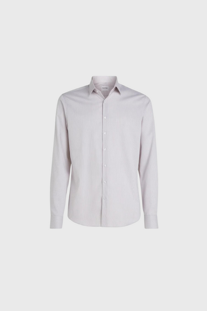 Calvin Klein Stretch Collar Stripe Slim Shirt  K10K112302