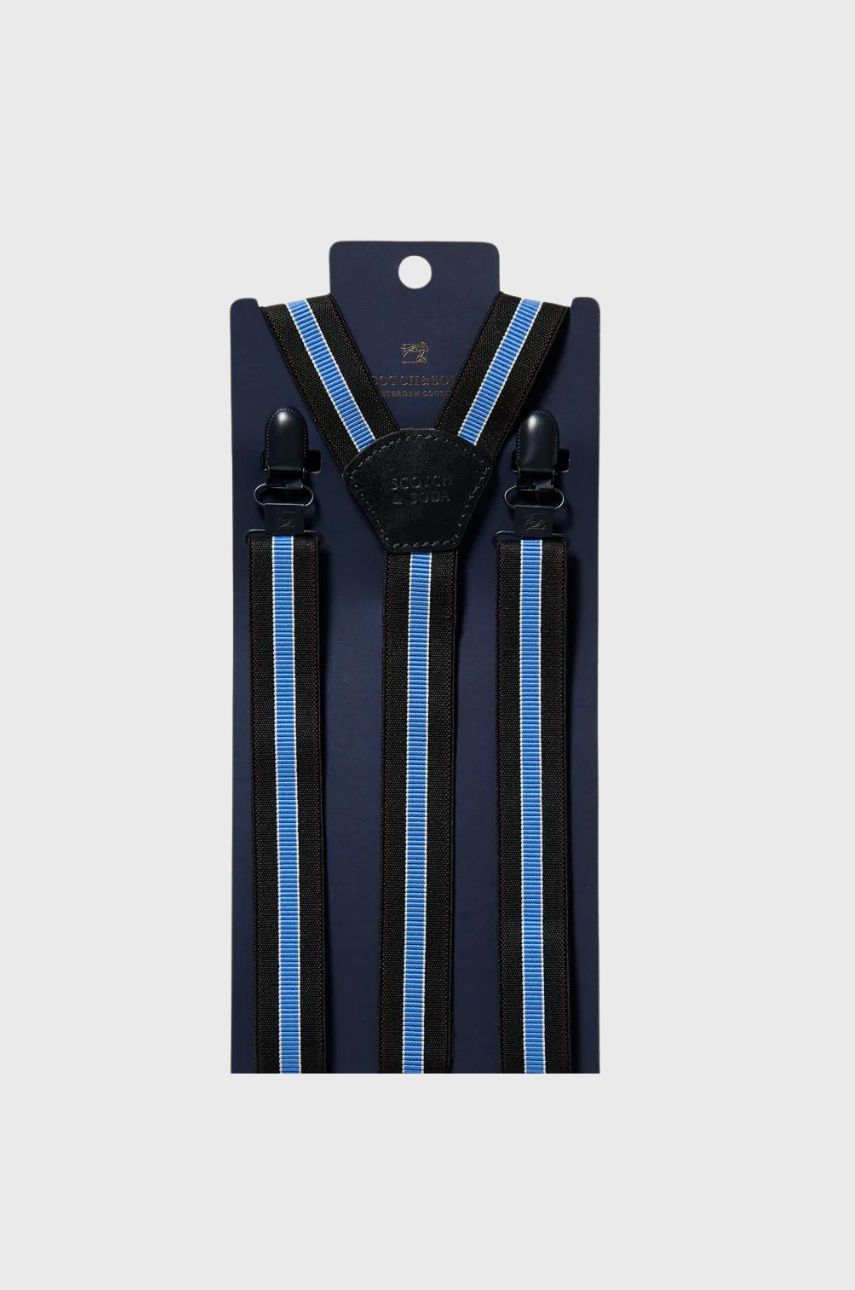 Scotch-Soda Classic Striped Suspenders