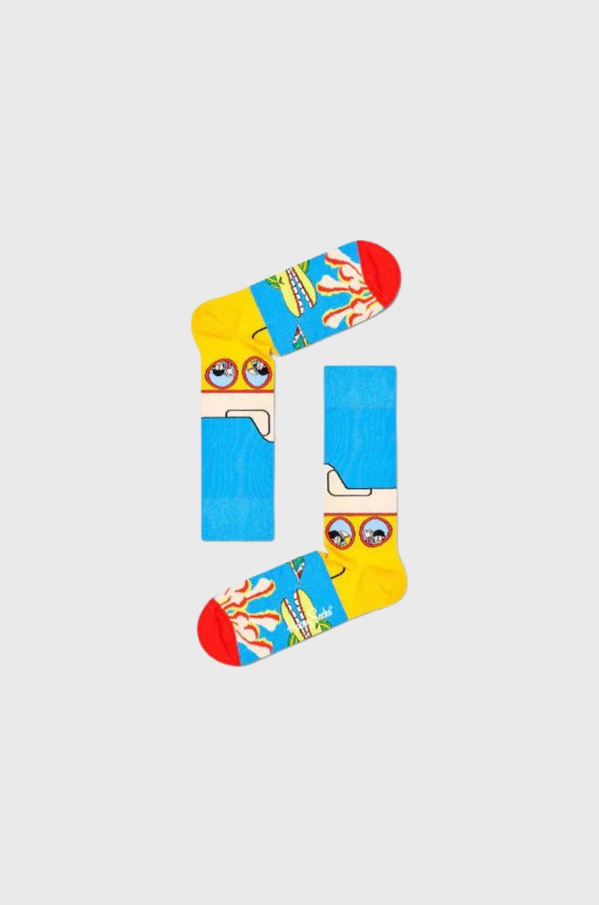 Happy Socks The Beatles Yellow Κάλτσες BEA01-2204