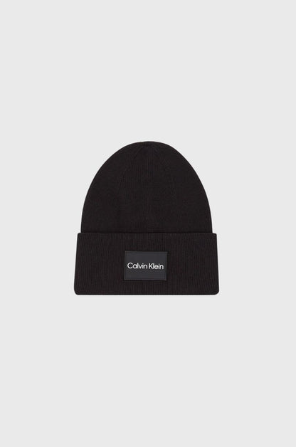 Calvin Klein Σκούφος Fine Cotton Rib Beanie K50K51986 BAX