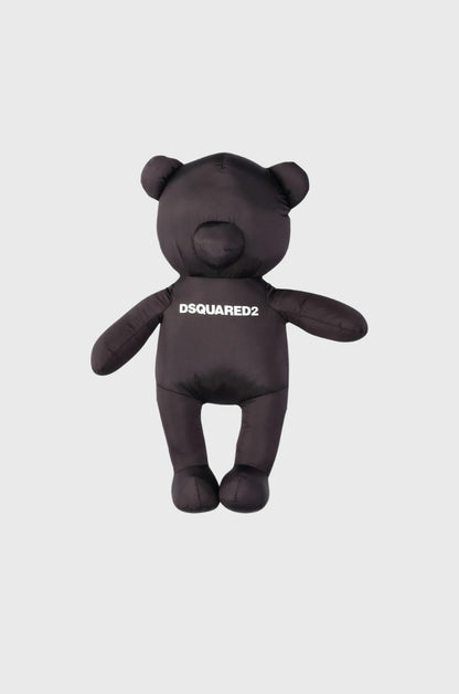 Dsquared2 Travel Lite Nylon Teddy Bear Toy In Black PLM000111702383