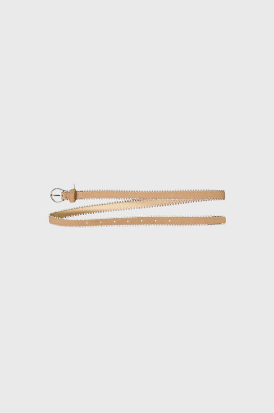 Garcia Beige Belt With Beads