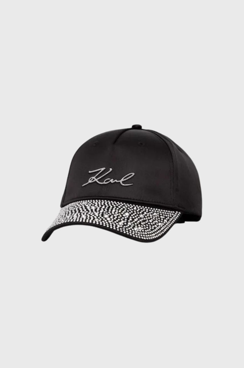 Karl Lagerfeld Κ/signature Glitter Stud Cap 240W3413