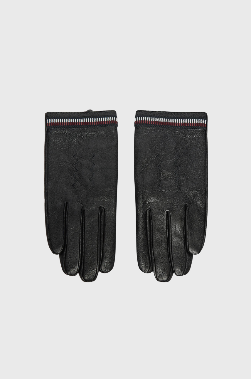 Tommy Hilfiger Leather Gloves AM0AM12826