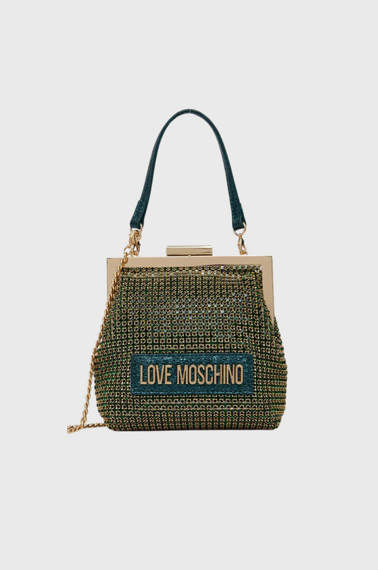 Love Moschino Mini Rhinestone Bag JC4043PP1LLP181A