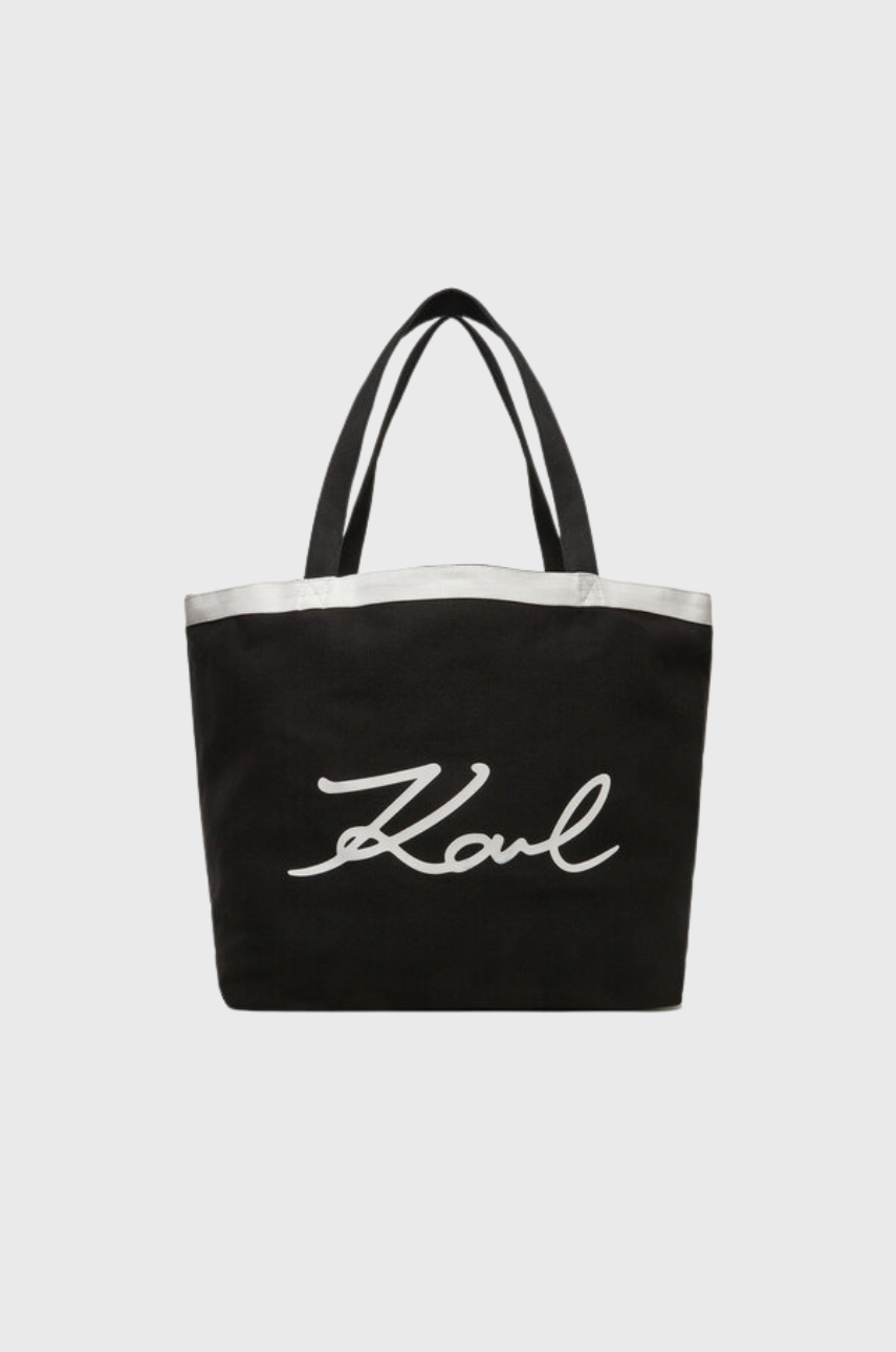 Karl Lagerfeld Canvas Shopper Bag 245W3853