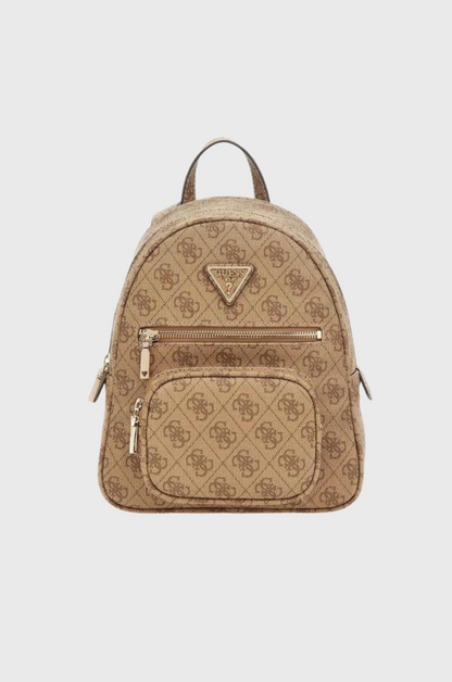 Guess Backpack Latte Logo Eco Elements EBG876732