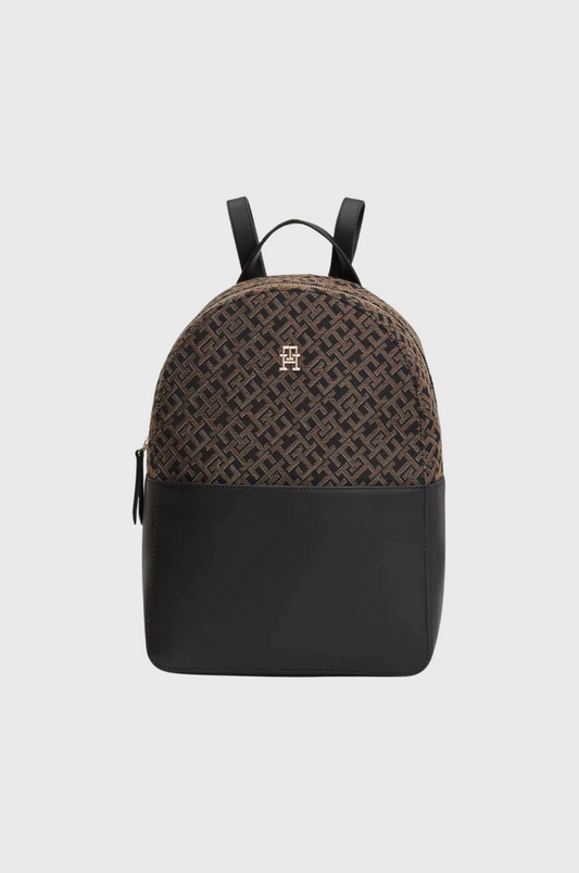 Tommy Hilfiger Jacquard Tote Backpack AW0AW17074