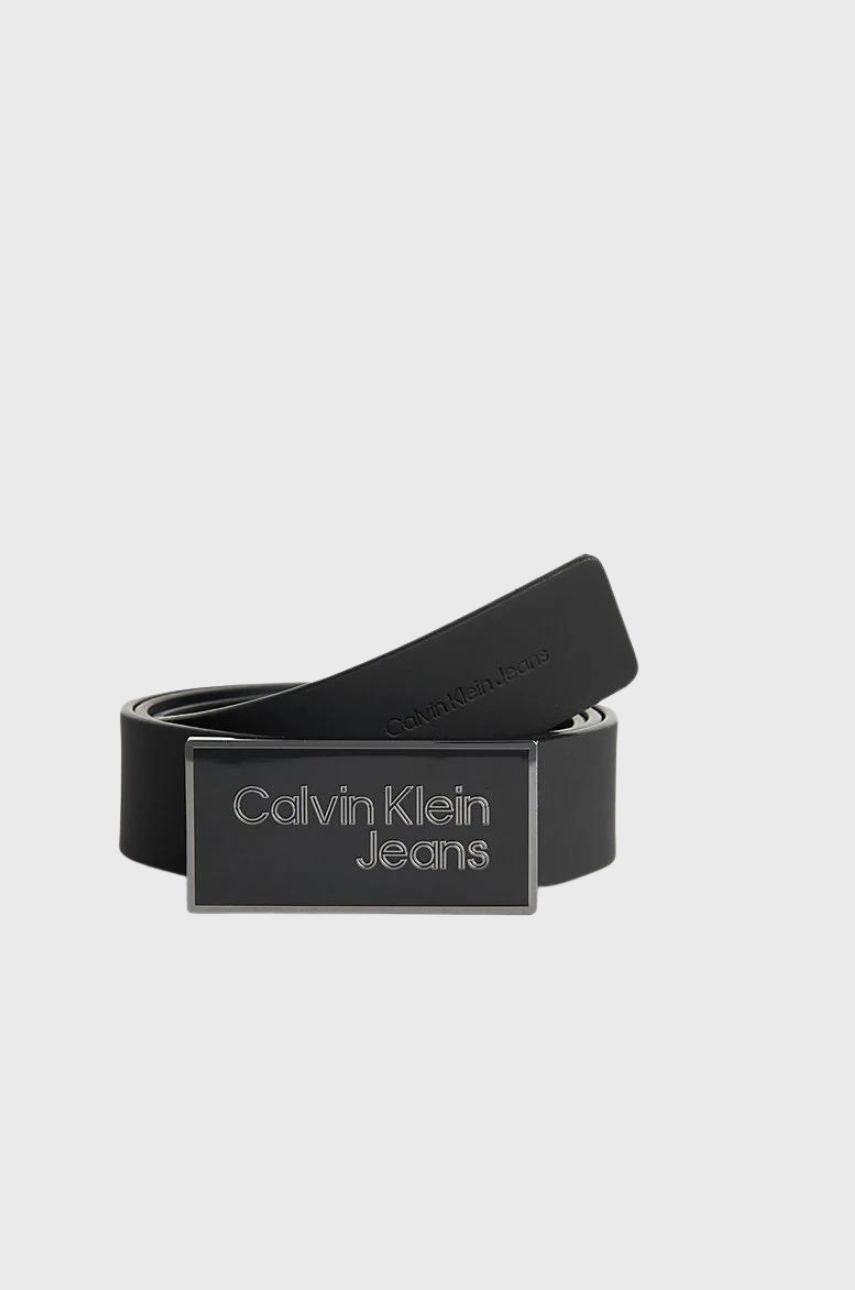 Calvin Klein jeans Leather Plaque Buckle Ζώνη K50K510161