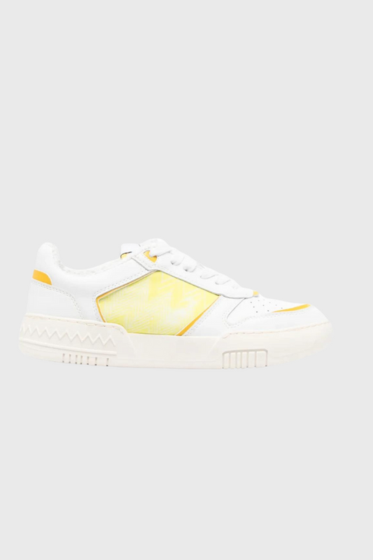 Missoni Basket New Low in White and Yellow Παπούτσια SHMIBNL
