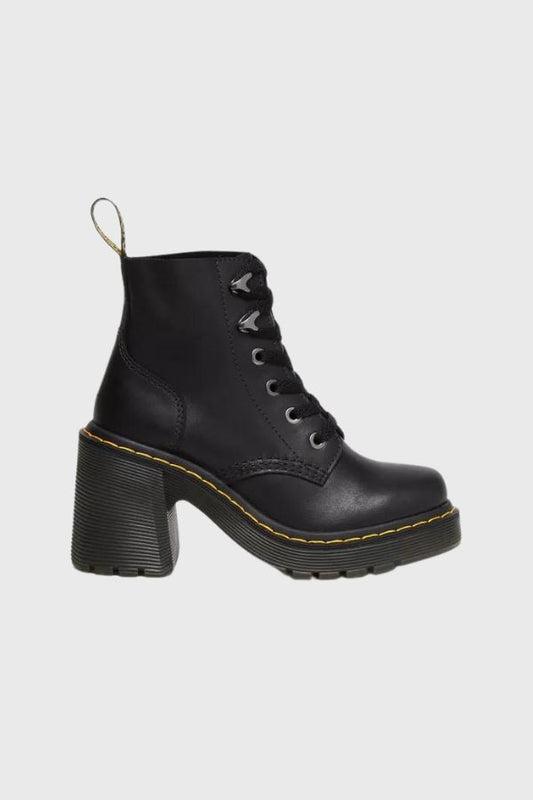 Dr. Martens Jesy Lace Up Flared Heel Boots 27613001