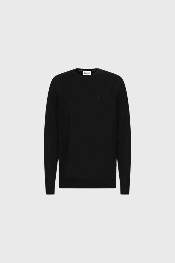 Calvin Klein Superior Wool Crew Neck Πουλόβερ K10K109474