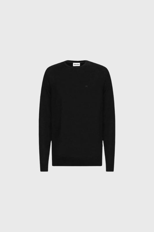 Calvin Klein Superior Wool Crew Neck Πουλόβερ K10K109474