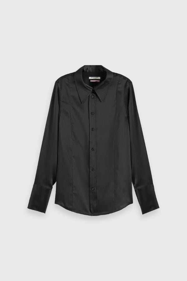 Scotch & Soda Core Satin Shirt  177651CO90