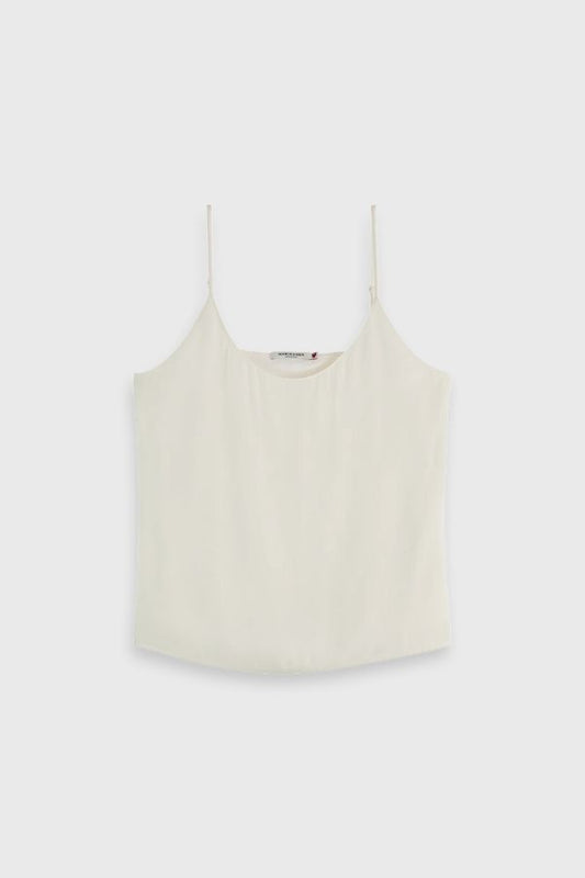 Scotch & Soda Core Jersey Woven Tank Top 179220CO90