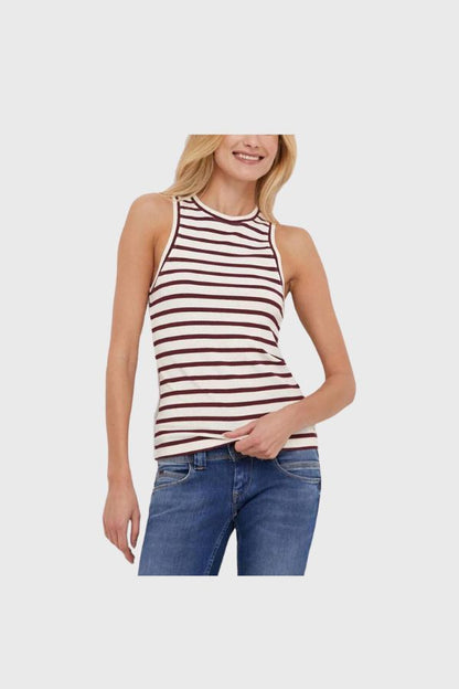 Tommy Hilfiger Stripe Top WW0WW40590