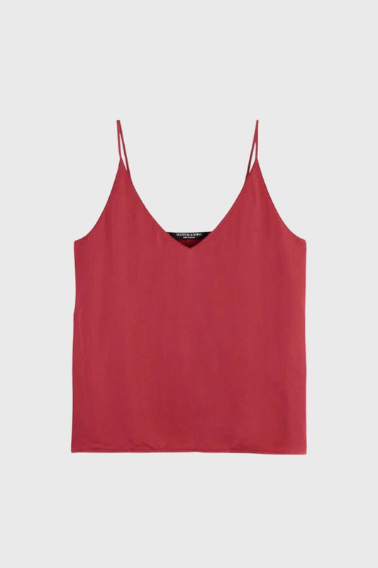 Scotch & Soda Jersey V-Neck Tank Top 169354