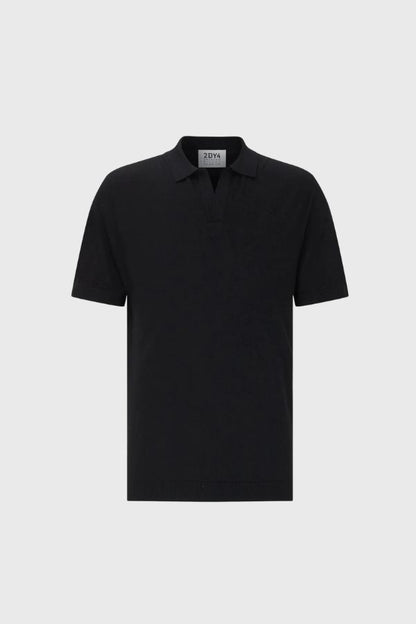 Drykorn T-Shirt Polo's Από Σύνθεση Μεταξιού-Βαμβακιού BRAIAN420141