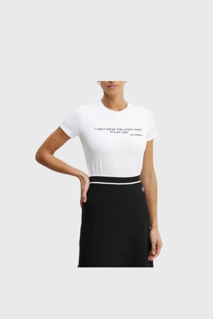 Karl Lagerfeld Quote T-Shirt A1W17068