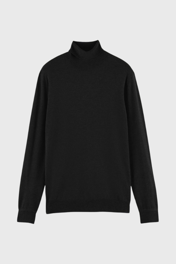 Scotch & Soda Melange roll-neck sweater