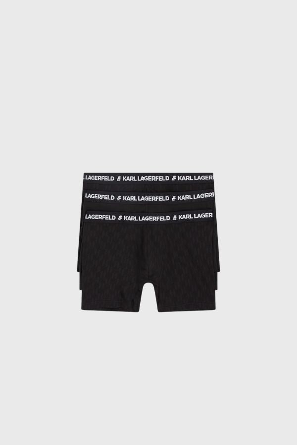 Karl Lagerfeld Kl Monogram Trunks 3 Pack 225M2101