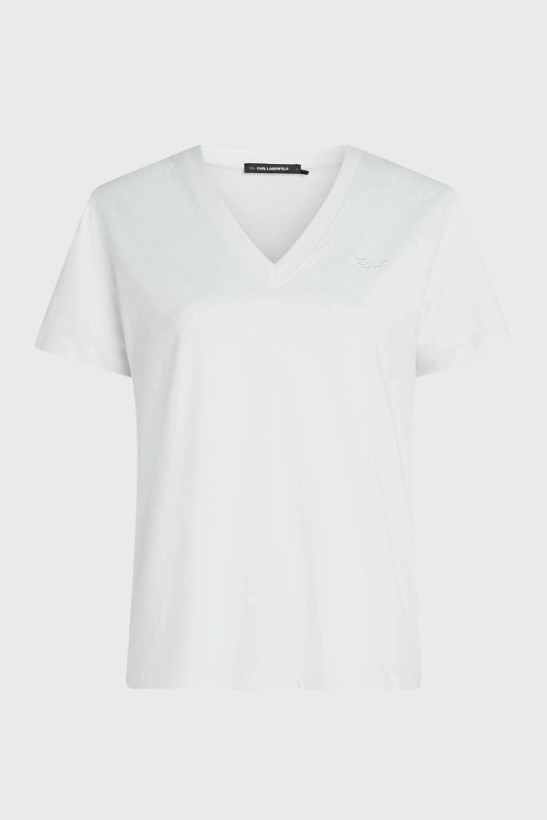 Karl Lagerfeld Essential V-Neck T-shirt B2W17096