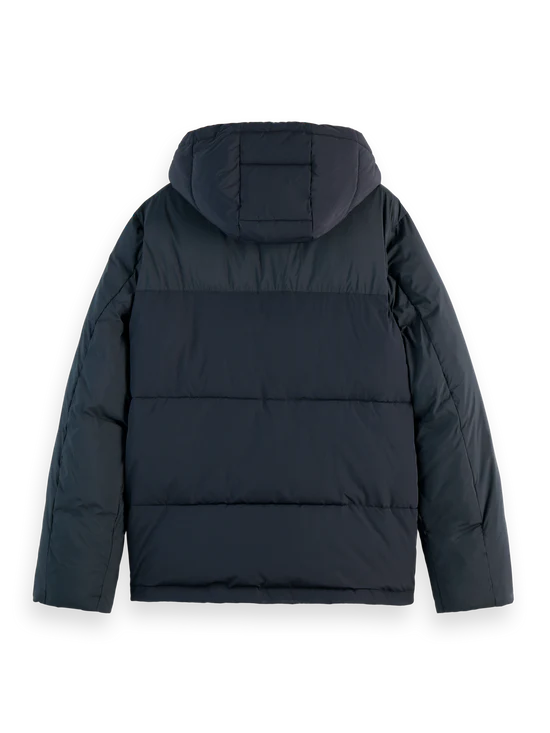 Scotch & Soda Hooded Puffer Μπουφάν 178601