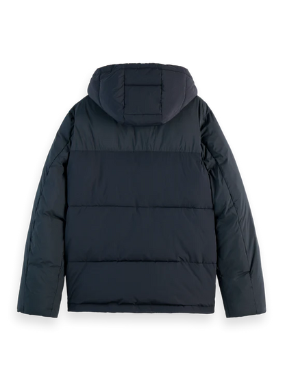 Scotch & Soda Hooded Puffer Μπουφάν 178601