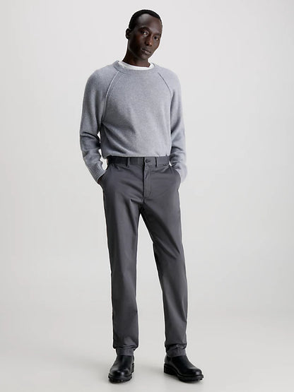 Calvin Klein Satin Stretch Slim Παντελόνι K10K110963