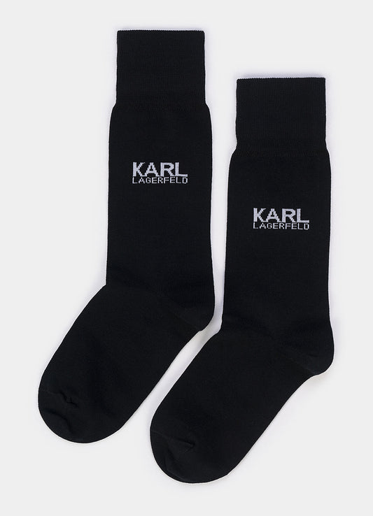 Karl Lagerfeld with logo print Κάλτσες 805510-524102