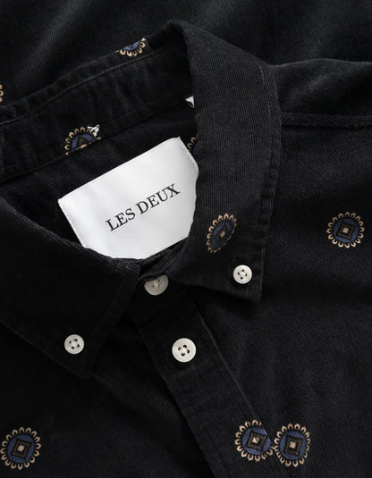 Lea Deux Kristian AOP Corduroy Shirt LDM410190