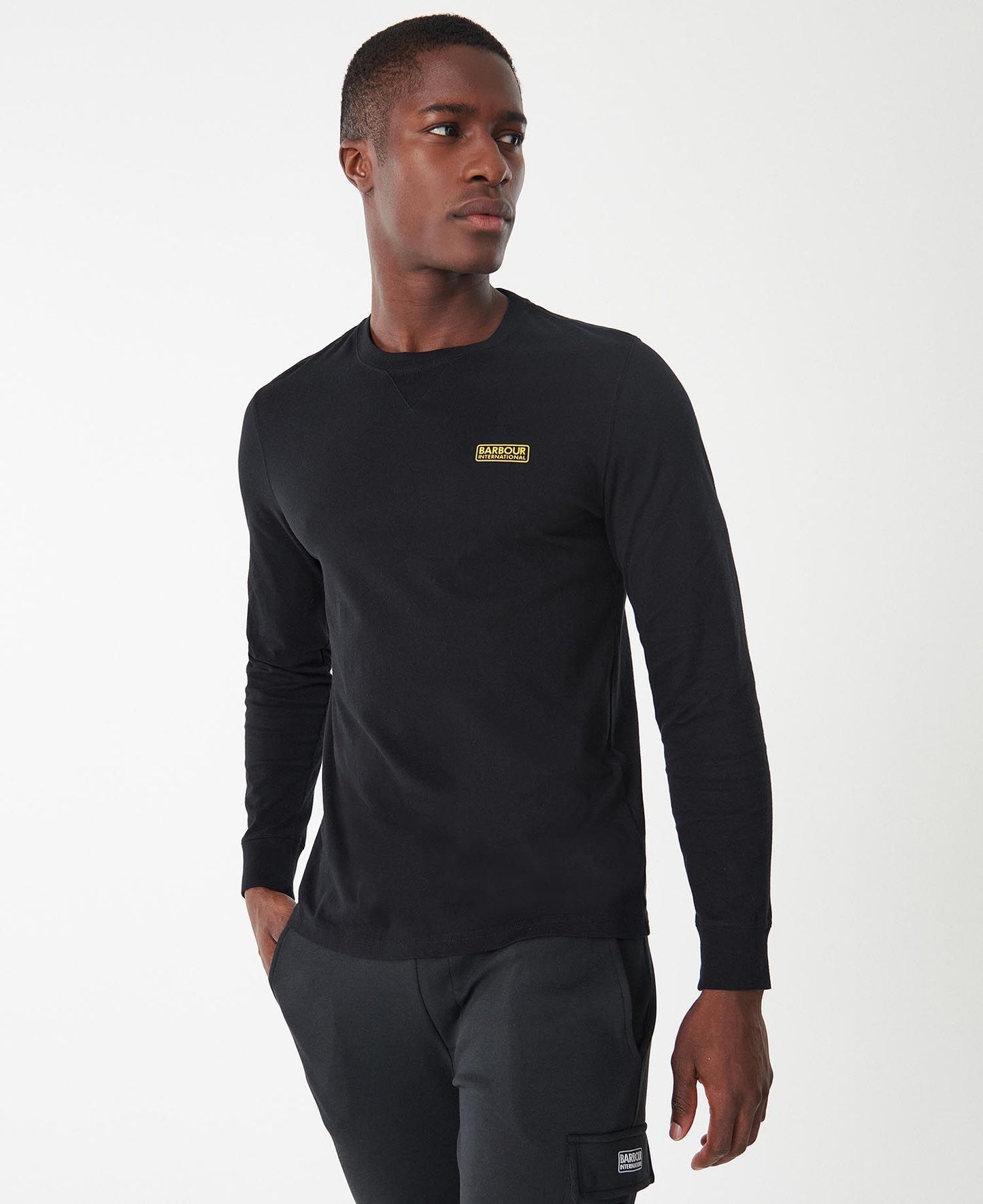 Barbour Long Sleeve Logo T-shirt MTS0342