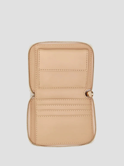 Guess Brown Logo Laurel Small Zip Around Wallet SG7459137