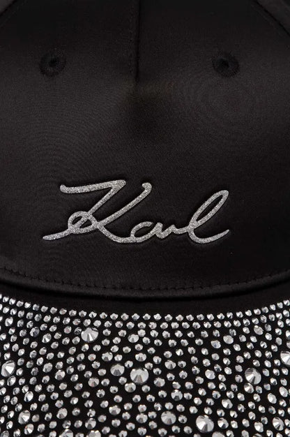 Karl Lagerfeld Κ/signature Glitter Stud Cap 240W3413