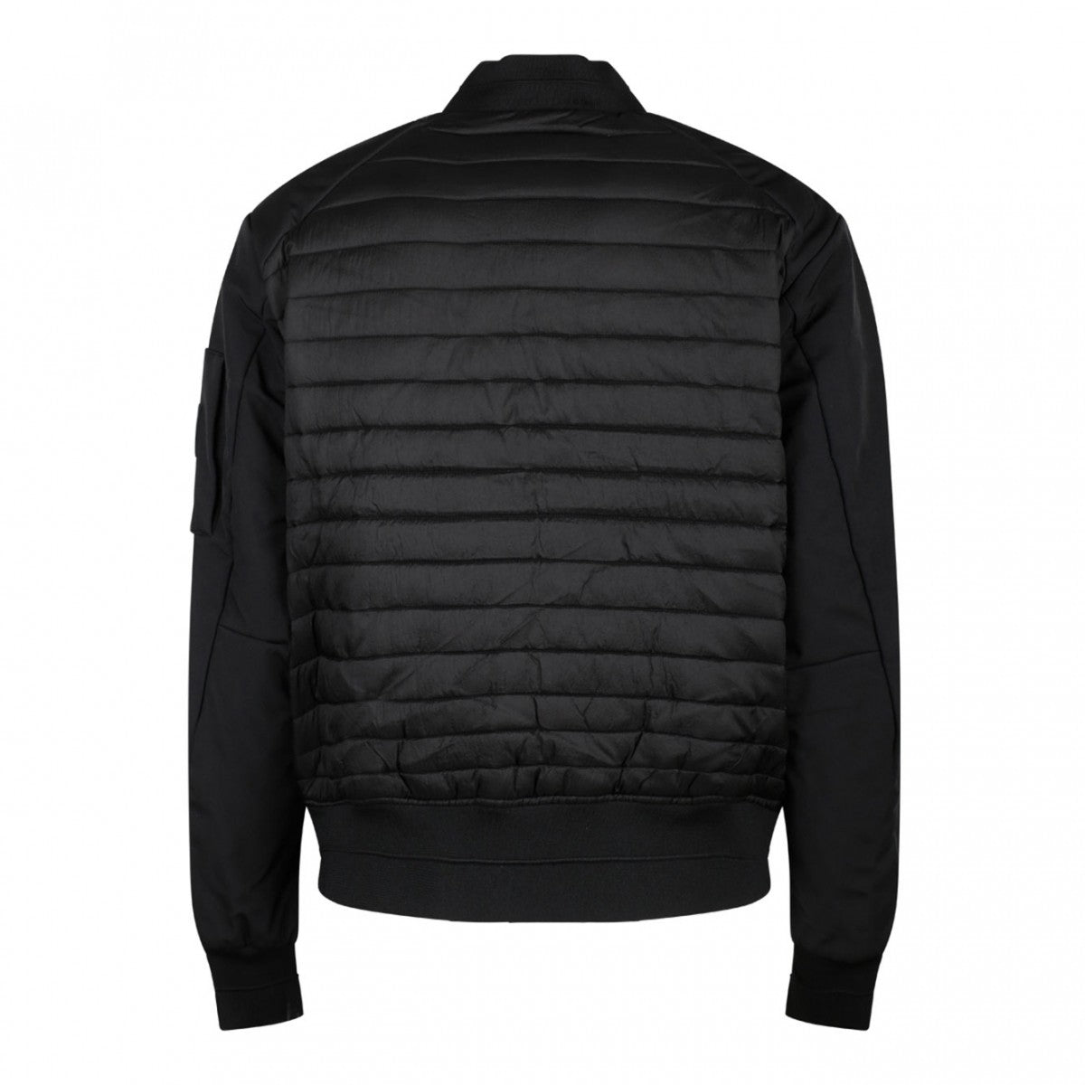 Calvin Klein Black Padded Bomber Μπουφάν K10K111802