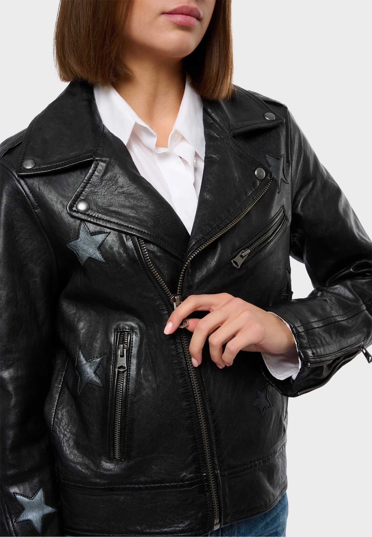 Oakwood Eddie Leather Jacket 64965