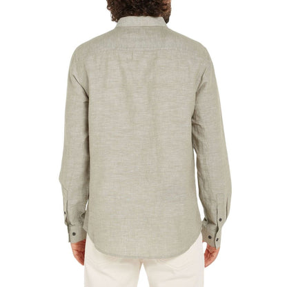 Calvin Klein Linen Chest Pocket Shirt Men K10K108664