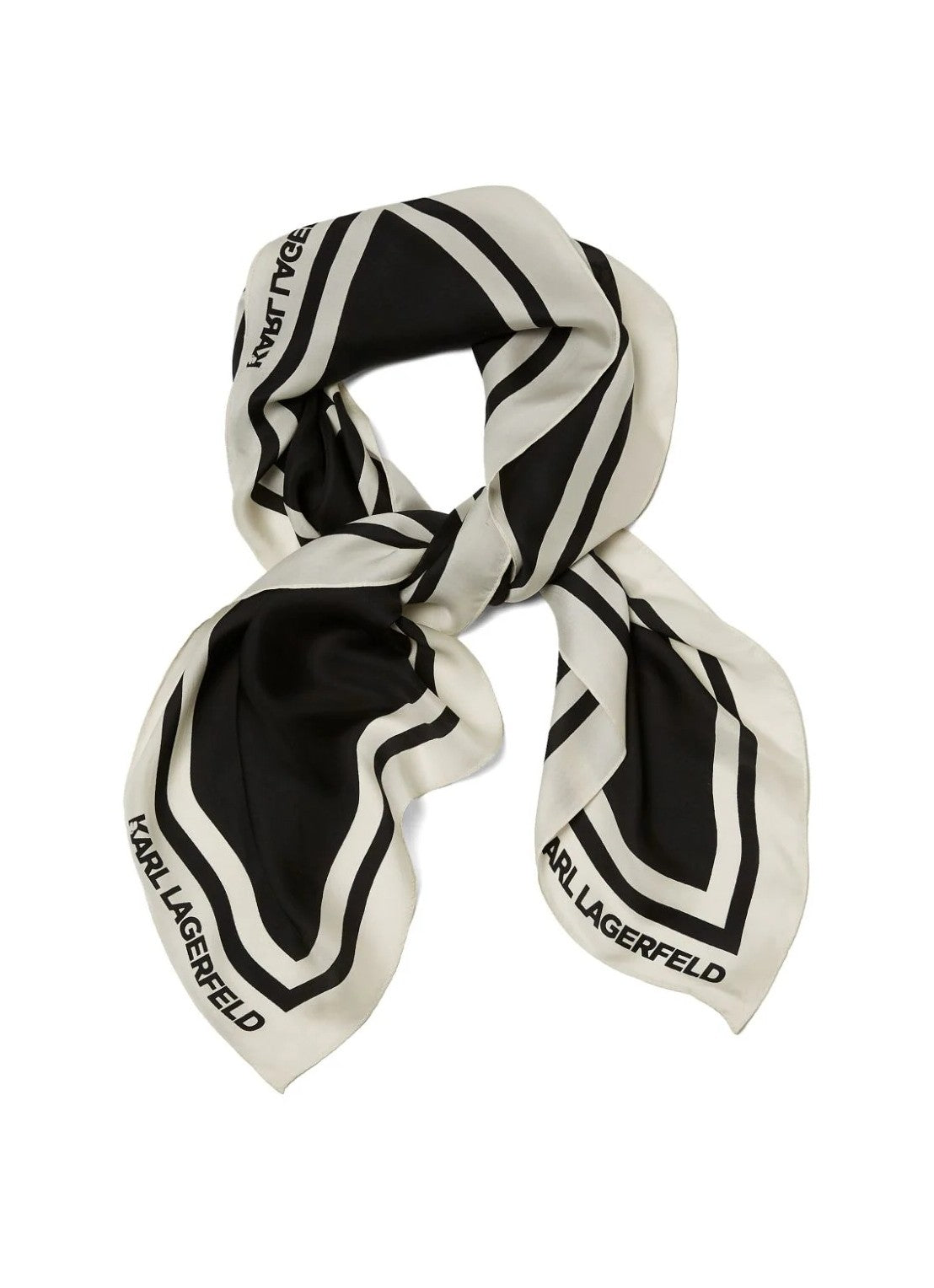 Karl Lagerfeld K/Signature Silk Scarf 245W3307