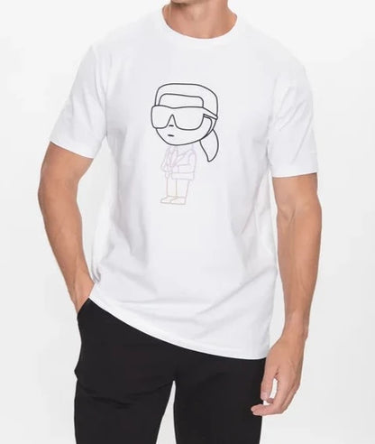 Karl Lagerfeld Crewneck T-Shirt 755400-533221-10
