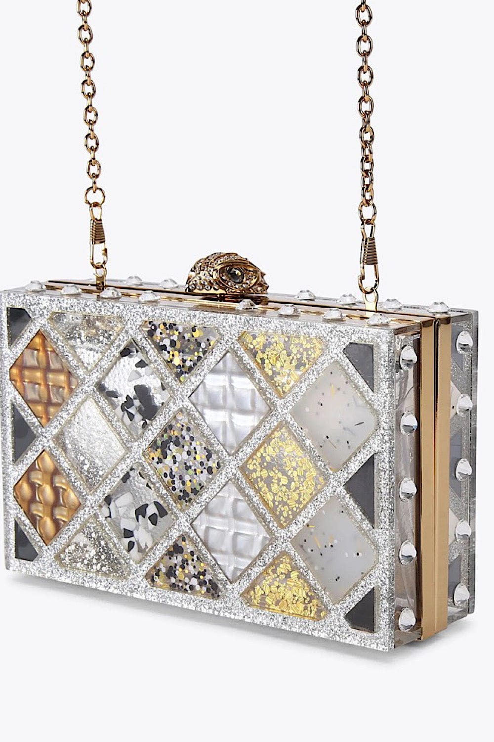 Kurt Geiger Crystal Clutch Box 3592965979